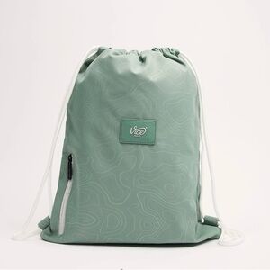 Vice Golf Gym Bag in Sage Green Classic Draw String Closure